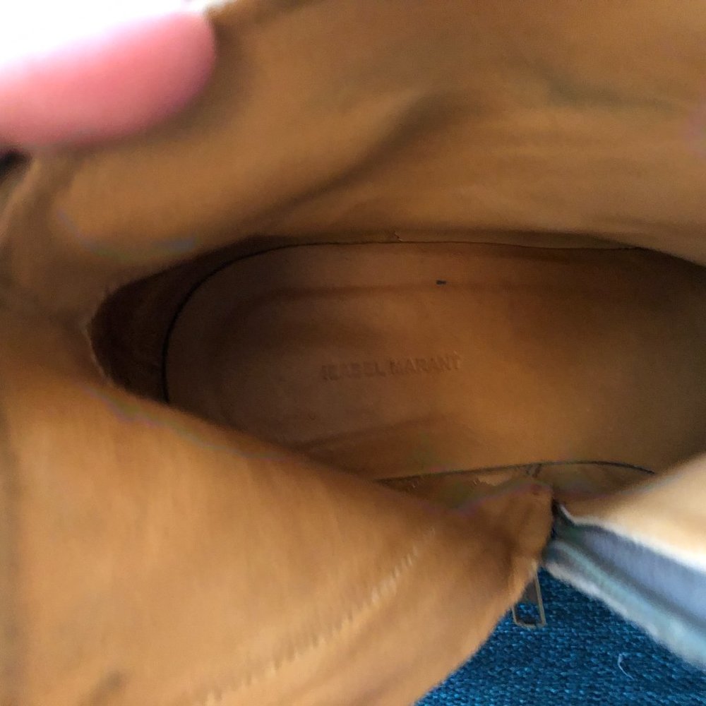 Isabel Marant Dicker boots, brown suede, size EU 41, US 9.5 - Picture 7 of 13